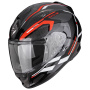Casque Full Face Scorpion Exo 491 Kripta Black Red White