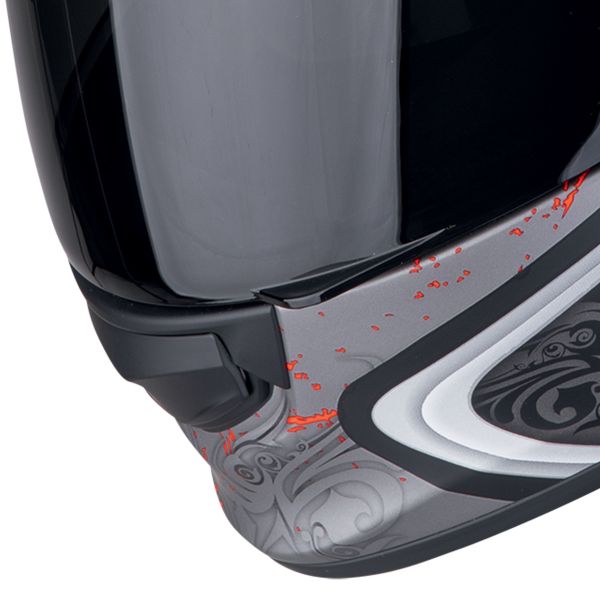 Scorpion Exo 491 Run Matt Black Red + Kit Bluetooth 5S Solo