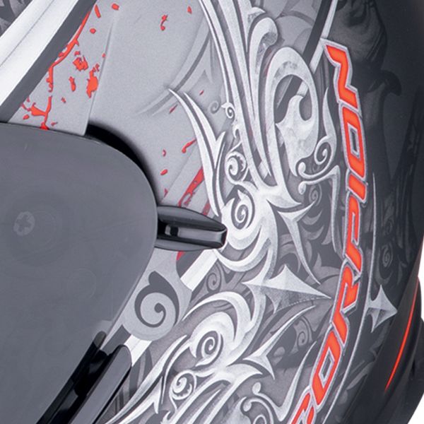 Scorpion Exo 491 Run Matt Black Red + Kit Bluetooth 5S Solo