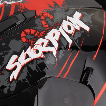 Scorpion Exo 491 Spector Black Red