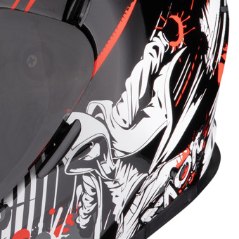 Scorpion Exo 491 Spector Black Red