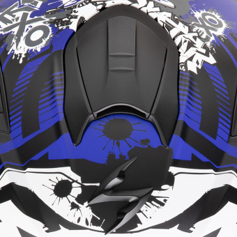 Scorpion Exo 491 Spector Matt Black Blue