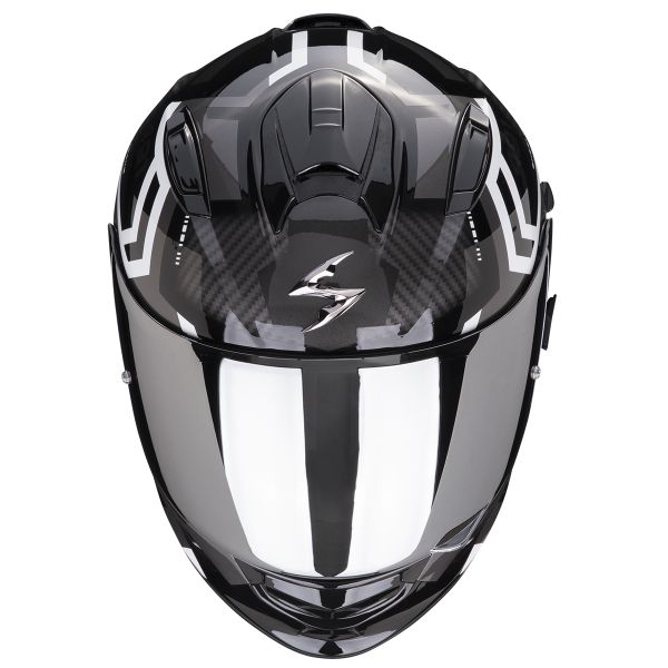 Scorpion Exo 491 Spin Black White