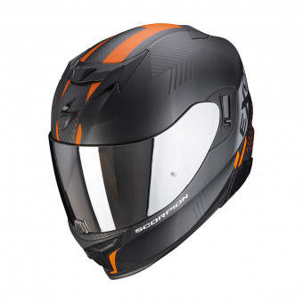 Scorpion Exo 520 Air Laten Matt Black Orange + Kit Bluetooth SMH5 Solo
