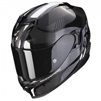 Scorpion Exo 520 Evo Air Laten Black White + Kit bluetooth 5R Lite