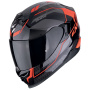 Casque Full Face Scorpion Exo 520 Evo Air Lena Black Red