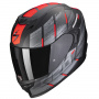 Casque Full Face Scorpion Exo 520 Evo Air Maha Matt Black Red