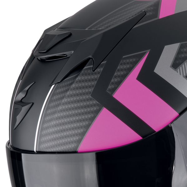 Scorpion Exo 520 Evo Air Sensus Matt Black Pink