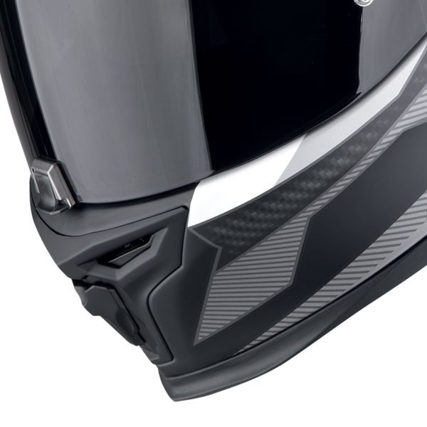 Scorpion Exo 520 Evo Air Sensus Matt Black Silver + Kit bluetooth Exo-Com Link-1