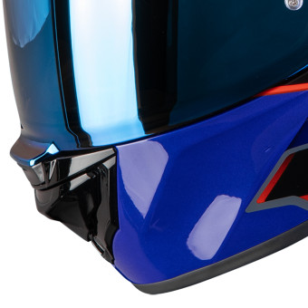 Scorpion Exo 530 Air Clip Blue Black Red