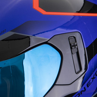 Scorpion Exo 530 Air Clip Blue Black Red