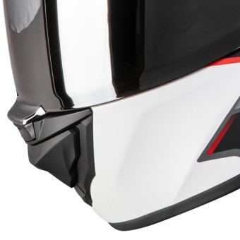 Scorpion Exo 530 Air Clip Matt White Black Red