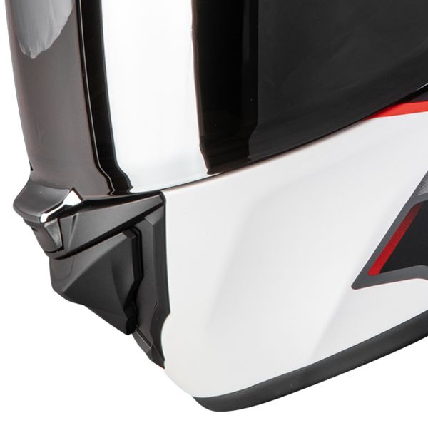 Scorpion Exo 530 Air Clip Matt White Black Red