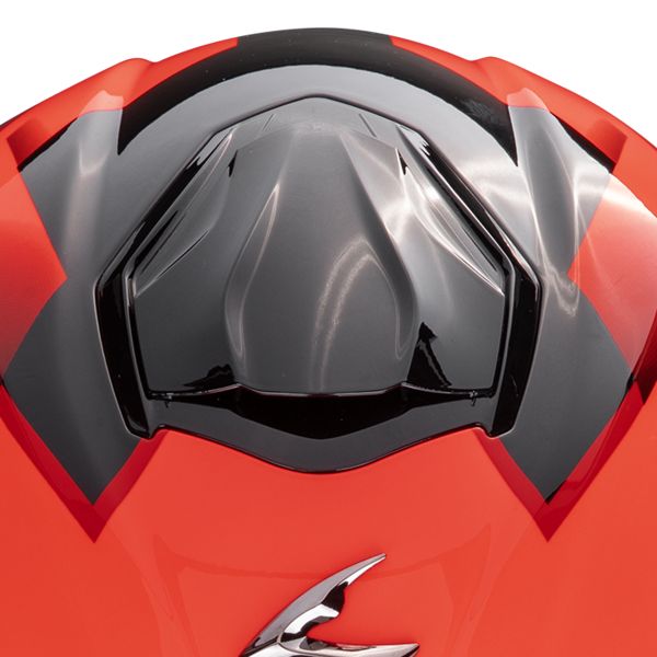 Scorpion Exo 530 Air Clip Red Black