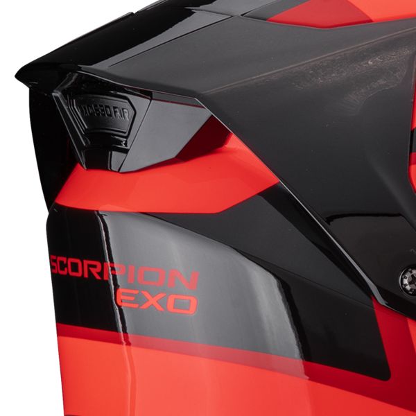 Scorpion Exo 530 Air Clip Red Black
