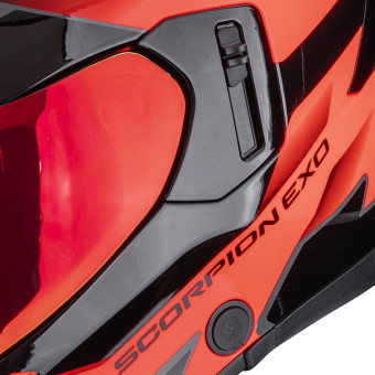 Scorpion Exo 530 Air Clip Red Black