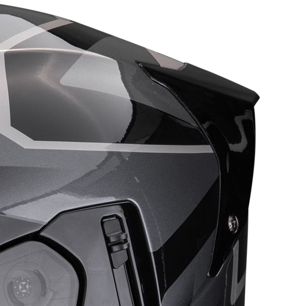 Scorpion Exo 530 Air Clip Silver Black