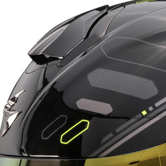 Scorpion Exo 530 Air Fond Black Neon Yellow