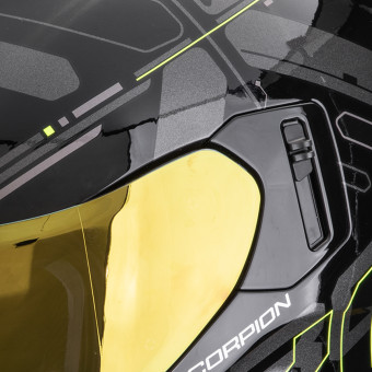 Scorpion Exo 530 Air Fond Black Neon Yellow