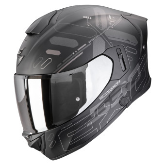 Full Face Scorpion Exo 530 Air Fond Matt Black Silver