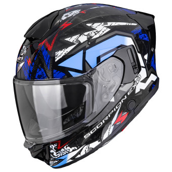 Full Face Scorpion Exo 530 Air Meteor Black Blue