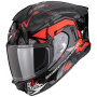Casque Full Face Scorpion Exo 530 Air Meteor Black Silver Red