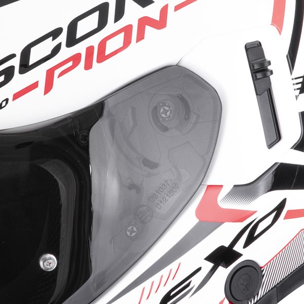 Scorpion Exo 530 Air Slope White Black Red