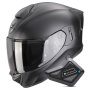 Casque Full Face Scorpion Exo 530 Air Solid Matt Black + Kit Bluetooth BT Mini