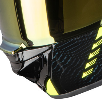 Scorpion Exo 530 Air Theras Black Neon Yellow