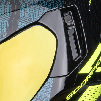 Scorpion Exo 530 Air Theras Black Neon Yellow
