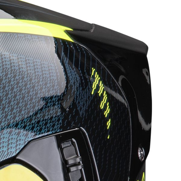 Scorpion Exo 530 Air Theras Black Neon Yellow