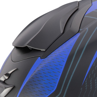 Scorpion Exo 530 Air Theras Matt Black Blue