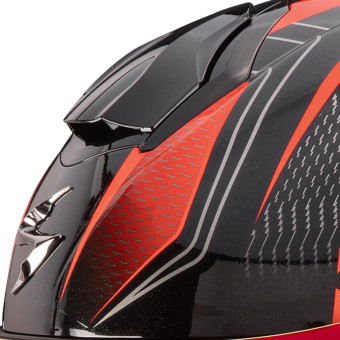 Scorpion Exo 530 Air Theras Metal Black Red