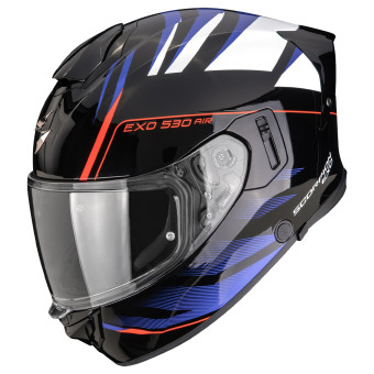 Full Face Scorpion Exo 530 Air Tigris Black Blue White