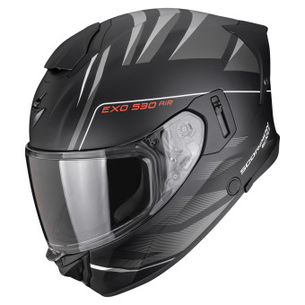 Full Face Scorpion Exo 530 Air Tigris Black Matt Silver