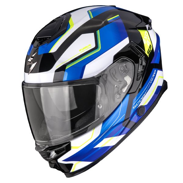Full Face Scorpion Exo GT SP Air Arkon Black White Blue