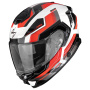 Casque Full Face Scorpion Exo GT SP Air Arkon White Red