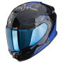 Casque Full Face Scorpion Exo GT SP Air Asphalt Black Blue