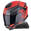 Pack Exo GT SP Air Flex Black Red Fluo + Kit bluetooth Exo-Com Link-1