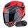 Pack Exo GT SP Air Flex Black Red Fluo + Kit Bluetooth Lokui K30