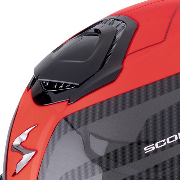 Scorpion Exo GT SP Air Flex Black Red Fluo + Kit Bluetooth BT Mini