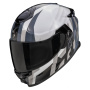 Casque Full Face Scorpion Exo GT SP Air Touradven White Pearl Silver