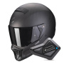 Casque Full Face Scorpion EXO-HX1 Carbon SE Matt Black + Kit Bluetooth BT Mini