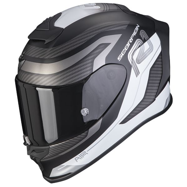 Full Face Scorpion Exo R1 Air Vatis Matt Black White