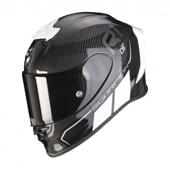 Full Face Scorpion Exo R1 Carbon Air Corpus II Black White