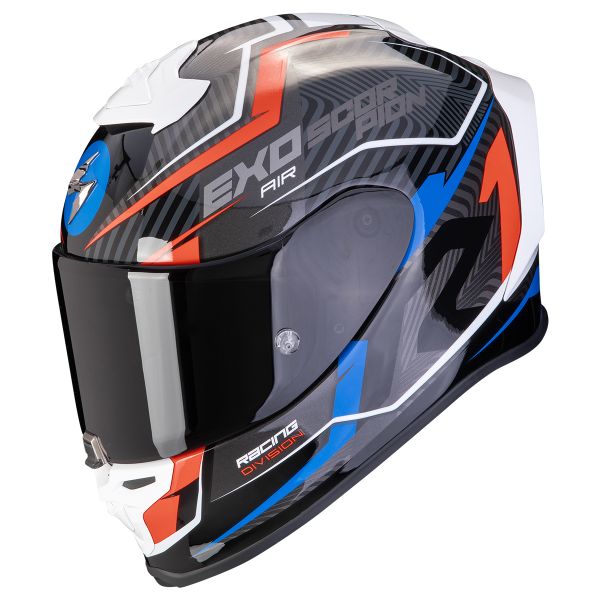 Full Face Scorpion Exo R1 Evo Air Coup Black Red Blue