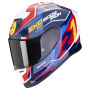 Casque Full Face Scorpion Exo R1 Evo Air Coup Blue Red Yellow