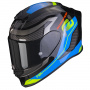 Casque Full Face Scorpion Exo R1 Evo Air Vatis Black Blue