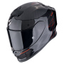 Casque Full Face Scorpion Exo R1 Evo Carbon Air Cynergy Black Red