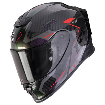 Full Face Scorpion Exo R1 Evo Carbon Air Propel Black Chameleon